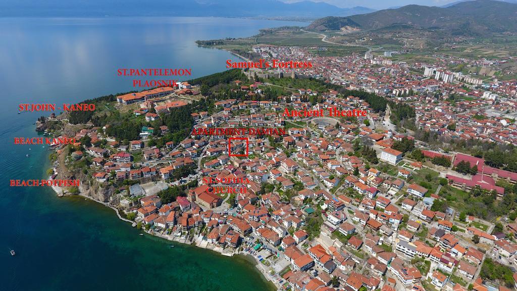 Apartment And Studio Damjan Ohrid Exteriör bild